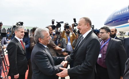 Azərbaycan Prezidenti Pakistana səfər edib